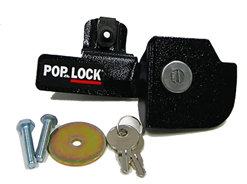 PL1100 – POPNLOCK LLC Tailgate Lock, Locks Tailgate Handle Manual Black Plastic Direct-Fit